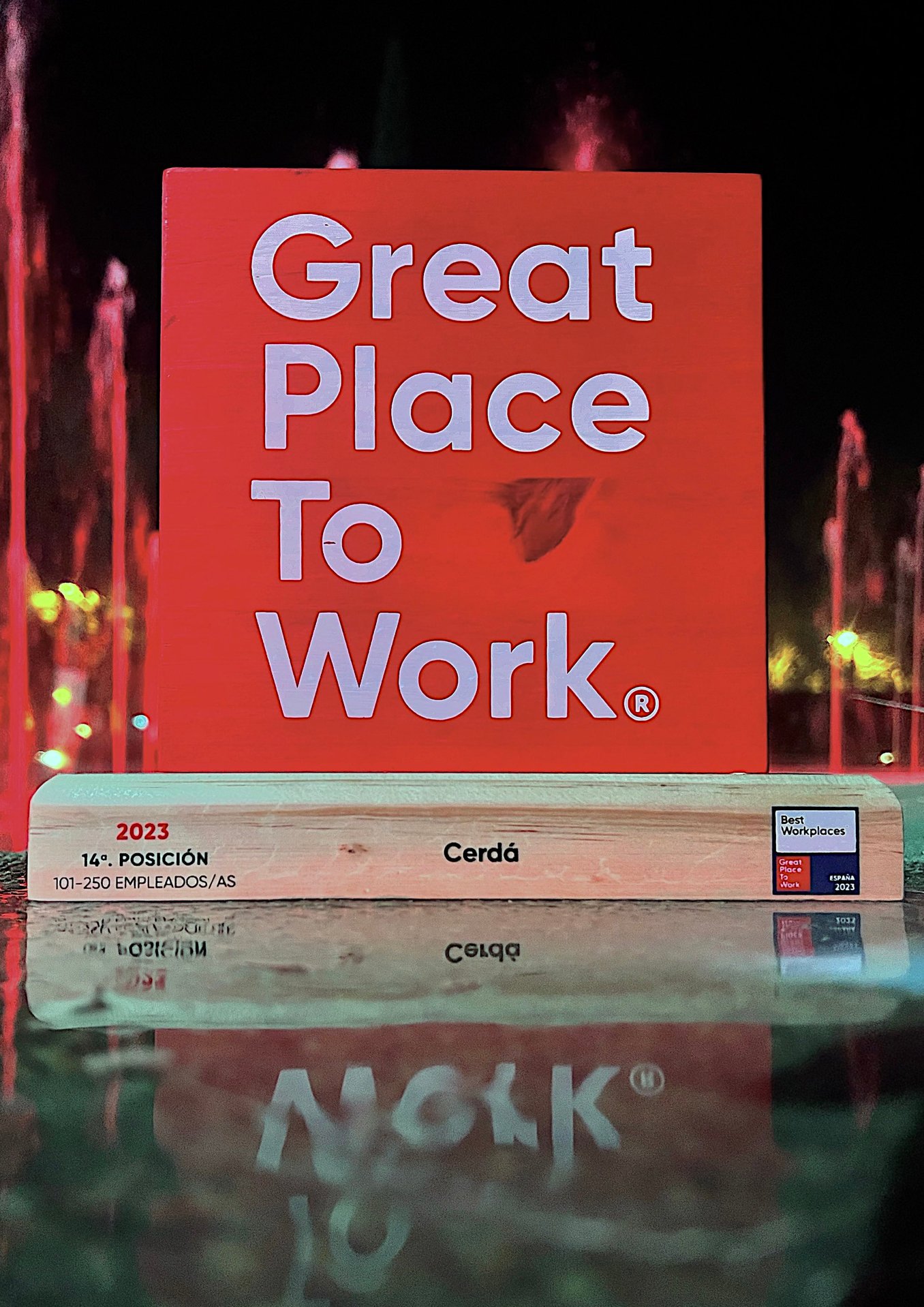 Cerdá, one of The Best Companies to Work in Spain in 2023