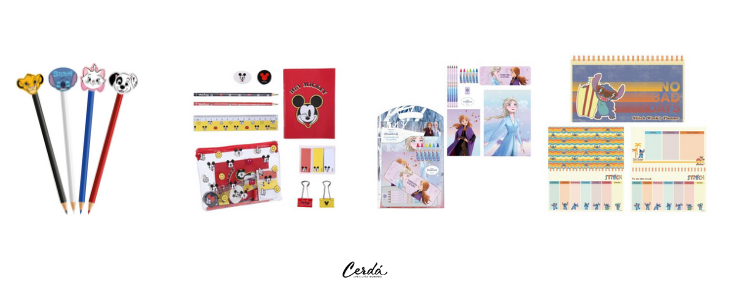Stationary products with licensed characters
