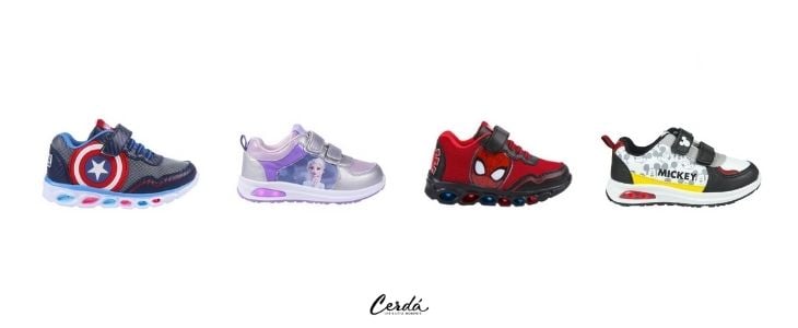 Light shoes for kids disney