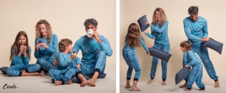 Character pyjamas: the new trend for family fun