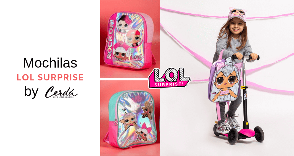 Mochilas infantiles LOL Surprise que arrasar n en tu tienda