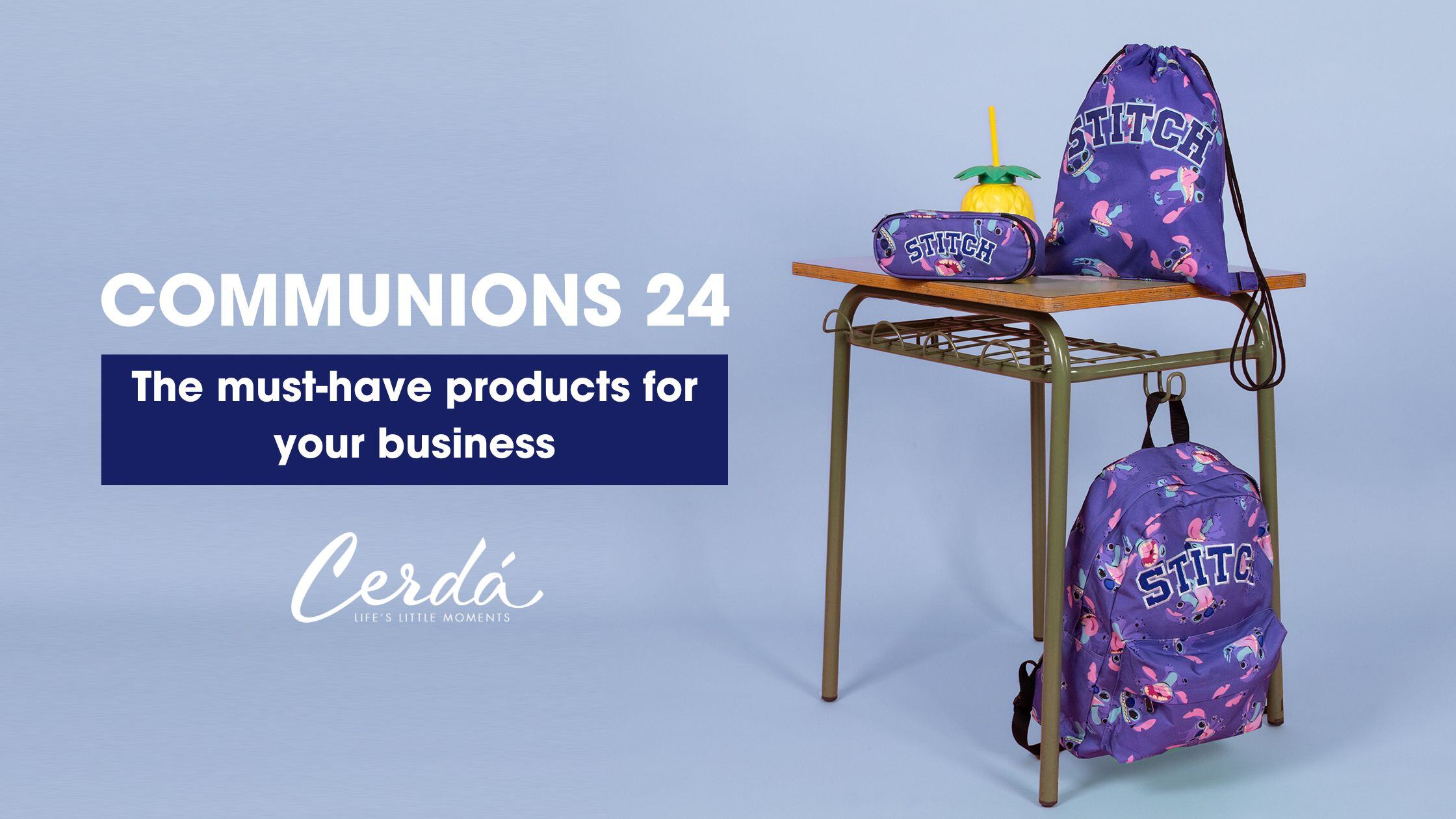 Discover the products that can not miss in your point of sale these communions.