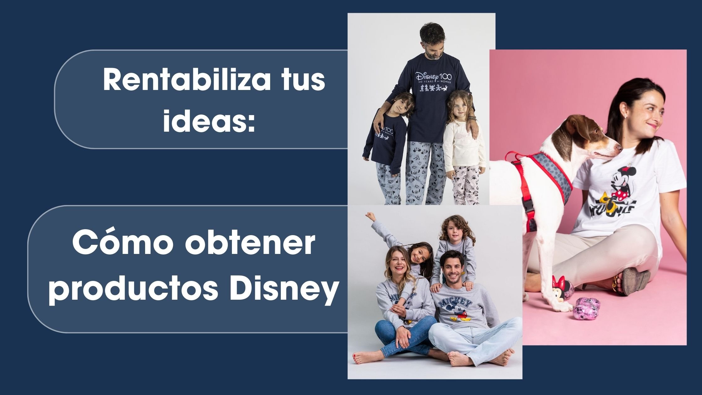 Rentabiliza tus ideas: Cómo obtener productos Disney