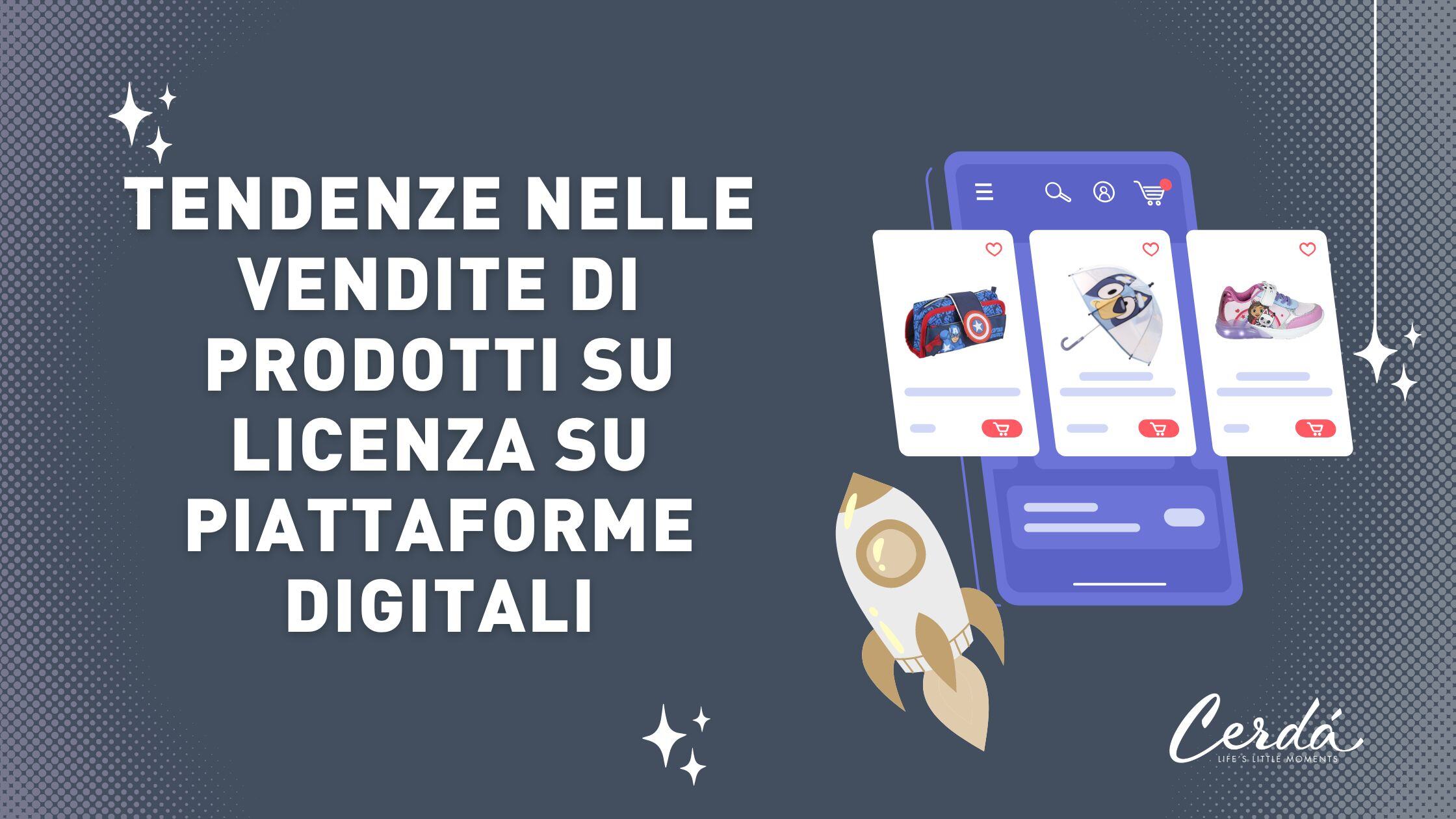 Tendenze nelle vendite di prodotti su licenza su piattaforme digitali