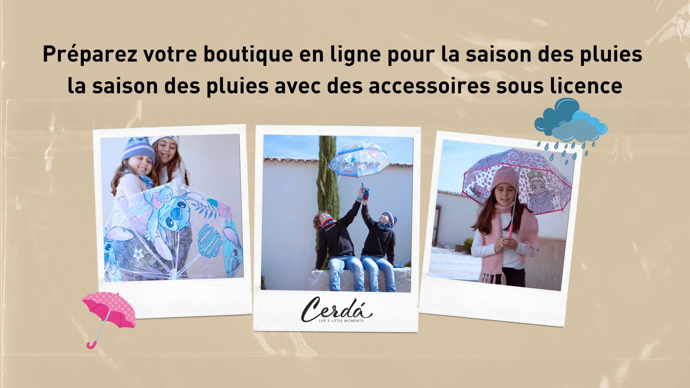 La saison des pluies est l'occasion d'augmenter les ventes de votre entreprise.