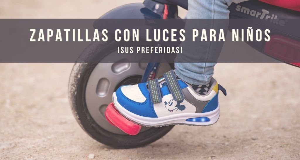 Zapatillas con 2024 luces para chicos